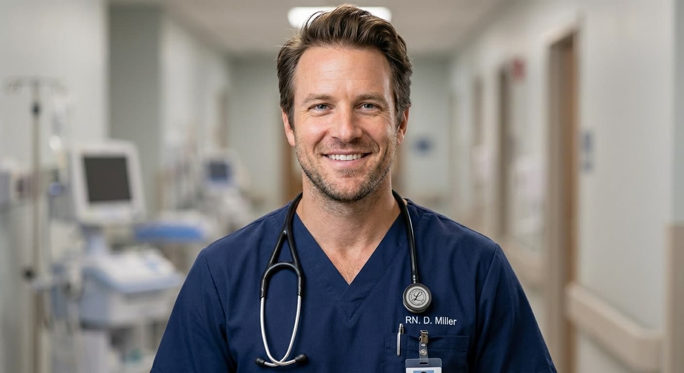 Nurse headshot example