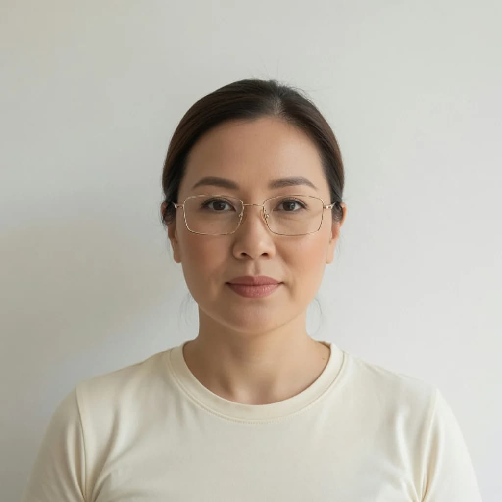 Thin metal rectangular, Women style example
