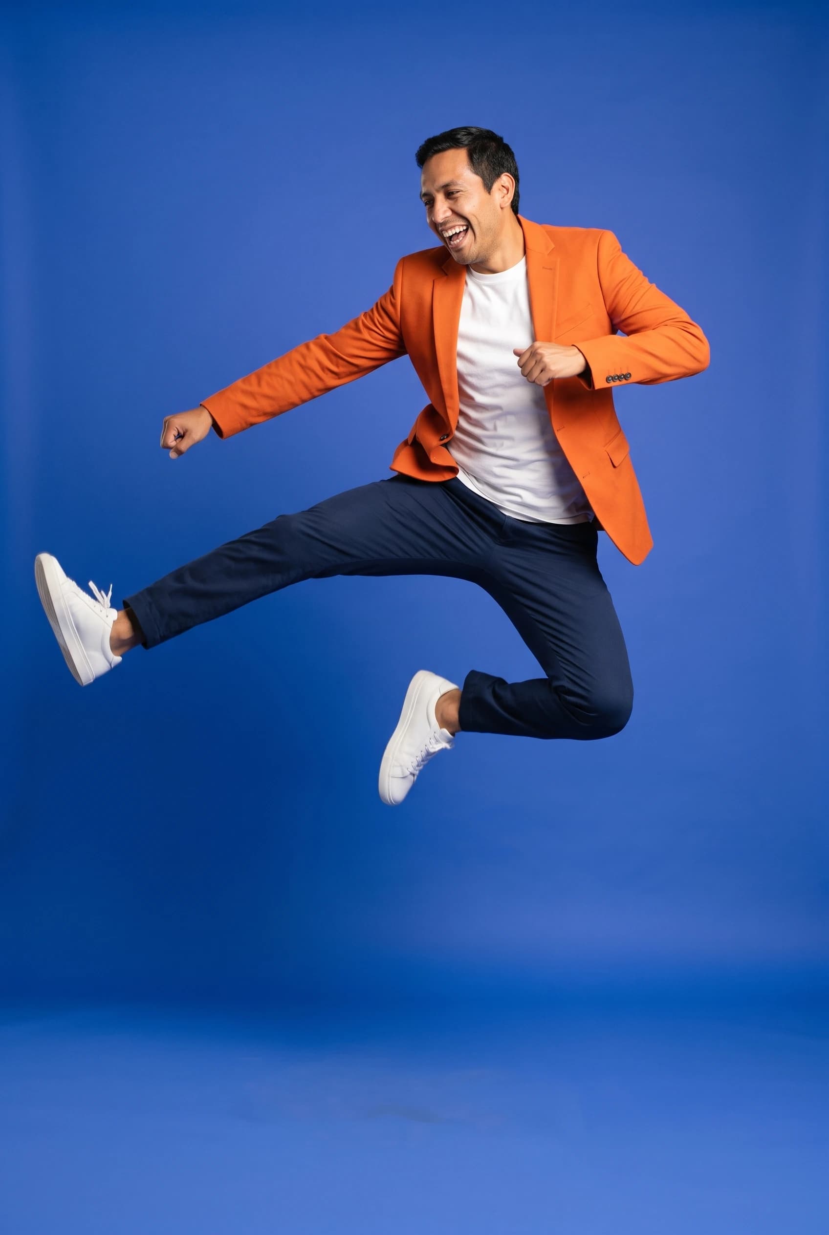 Pop cobalto, ejemplo de estilo para Hombres